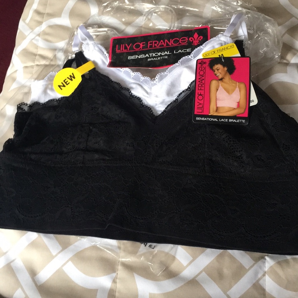 2 Lily of France bralette size medium